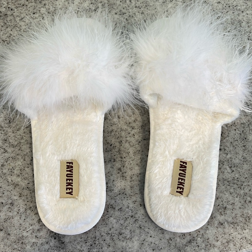 White Slippers
